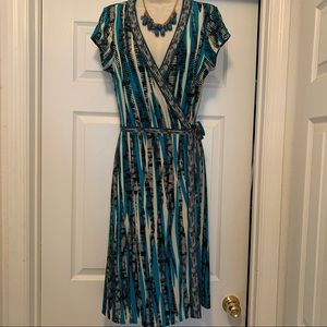 BCBG MAXAZRIA Bethany Wrap Dress